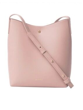 Anthropologie SAMARA Medium Shoulder Bag Peony Vegan Leather